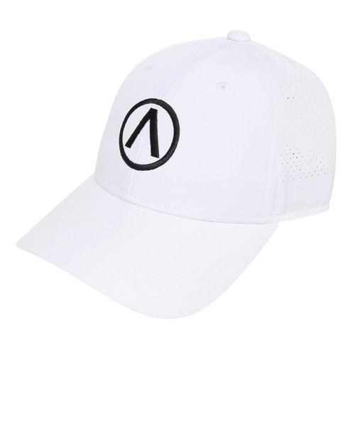 エアボーン（ARBN）サークル ロゴ メッシュキャップ AB2023SS-CAP002-WHT 帽子