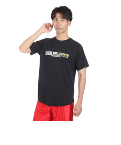 エックスティーエス（XTS）バスケットボールウェア 冷感 グラフィックTシャツ 751TS3ES0021 BLK 速乾