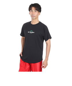 エックスティーエス（XTS）バスケットボールウェア 冷感 グラフィックTシャツ 751TS3ES0022 BLK 速乾
