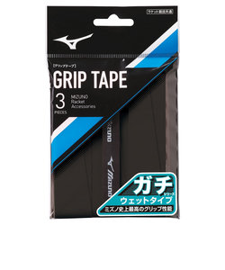ミズノ（MIZUNO）テニスグリップテープ ガチグリップ ウエットタイプ 3本入り 63JYA30109