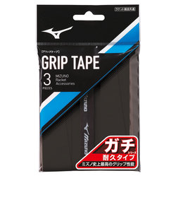 ミズノ（MIZUNO）テニスグリップテープ ガチグリップ 耐久タイプ 3本入り 63JYA30509