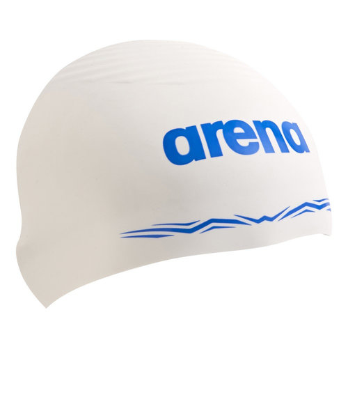 アリーナ（ARENA）水泳 アクアフォースウェーブキャップ レーシングシリコーンキャップ WA承認モデル ARN-3900 WHT