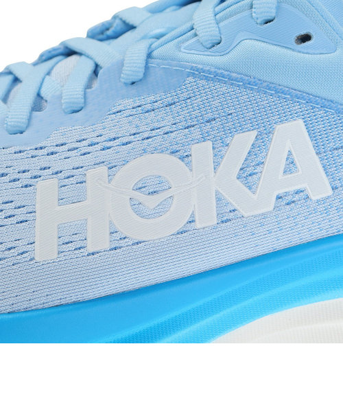 ホカ（HOKA）ランニングシューズ ボンダイ8 ライトブルー 1123202-ABDB