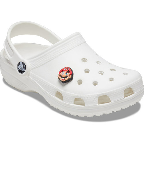 crocs logo jibbitz クロックス ロゴ ジビッツ - 靴