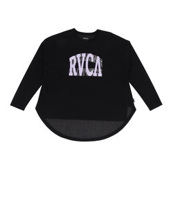ルーカ（RVCA）半袖Tシャツ レディース THE BALANCE LONG SLEEVE  ラッシュガード BD043810 BLK