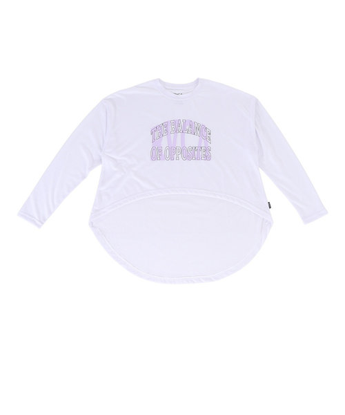 ルーカ（RVCA）半袖Tシャツ レディース THE BALANCE LONG SLEEVE  BD043810 WHT