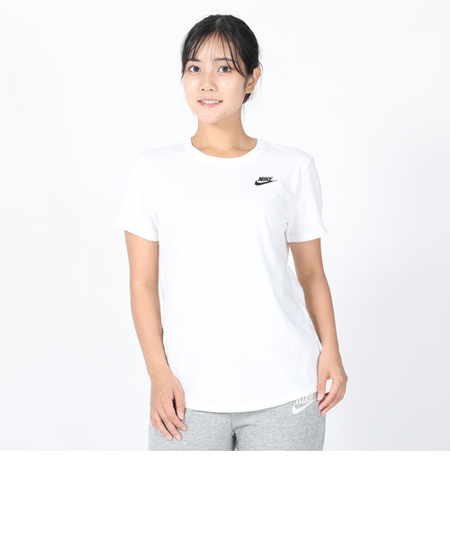 ナイキ（NIKE）半袖Tシャツ レディース クラブ エッセンシャル DX7903