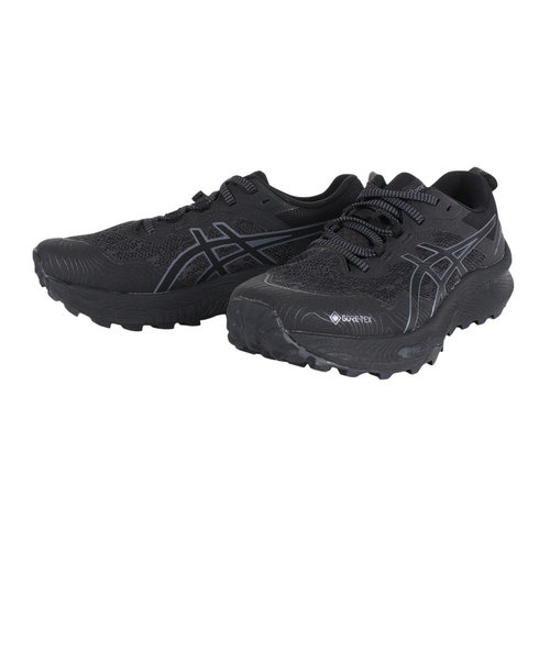 アシックス（ASICS）ランニングシューズ ゲル トラブーコ 11 GTX ブラック 1012B425.002 スニーカー トレイルラン オフオード 防水 軽…