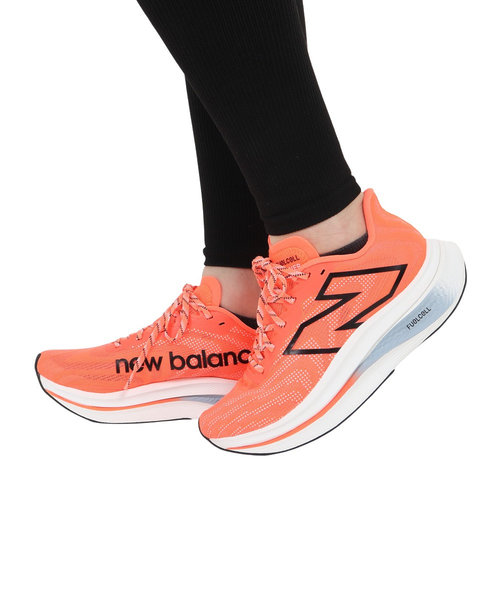 ニューバランス（new balance）ランニングシューズ フューエルセル スーパーコンプ トレーナー v2 LY3 オレンジ WRCXLY3B スニーカー …