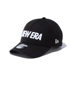 ニューエラ（NEW ERA）39THIRTY ワードマークロゴ ブラック×ホワイト 13552124 帽子 大きいサイズ