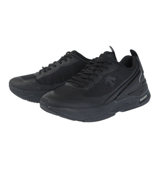 デサント（DESCENTE）カジュアル シューズ HIGH CLASSY ブラック SO123LCR13 BLK0 スニーカー ライフスタイル タウン シンプ…