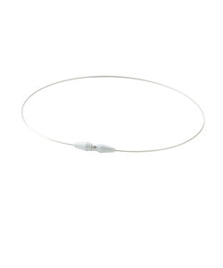 ファイテン（PHITEN）RAKUWA ネックレス EXTREME ワイヤーシングル ホワイト 50cm 0223TG904353