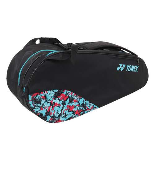 YONEX Tennis Bag Racquet Bag 6 (For 6 Tennis) black/pink BAG2222R