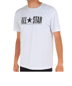 コンバース（CONVERSE）バスケットボールウェア ロゴプリント Tシャツ CB232358-1100 速乾