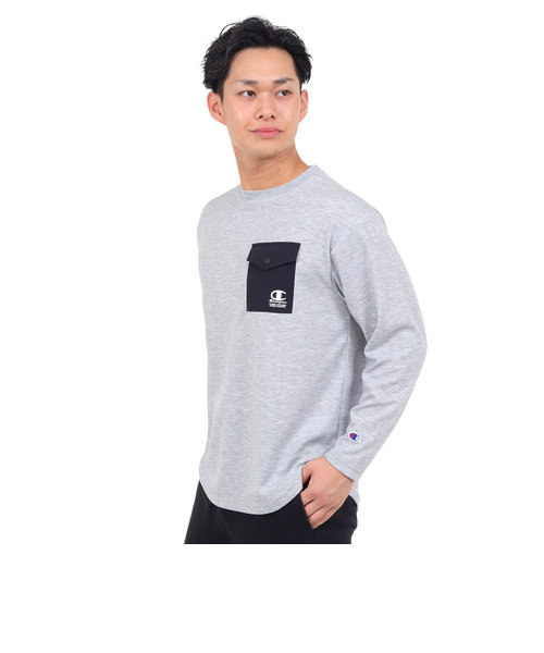 チャンピオン（CHAMPION）長袖Tシャツ メンズ ロングスリーブ Tシャツ