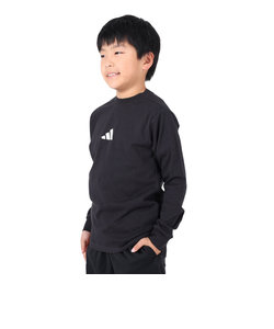 アディダス（adidas）Tシャツ 長袖 キッズ  トレイン エッセンシャルズ  IKS33-IK4655 ロンT