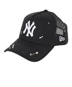 ニューエラ（NEW ERA）9FORTY A-Frame トラッカー Splash Embroidery ニューヨーク・ヤンキース 13750634 帽子