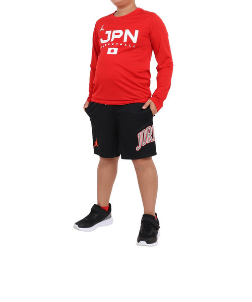 バスケ 日本代表 Tシャツ ジュニア 長袖 JPN 2023 W杯 レッド YGB7NBA2-RED | Super Sports XEBIO  u0026mall店（スーパースポーツゼビオ）の通販 - u0026mall