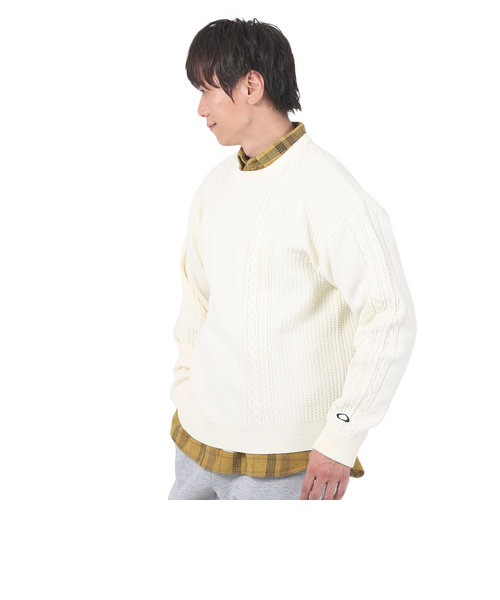 オークリー（OAKLEY）クルーネックセーター ESSENTIAL ARAN SWEATER 3.0 FOA405944-10R