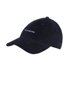 ニューバランス（new balance）ウォッシュドコーデュロイ 6パネルクラシックキャップ ユニセックス LAH23113BK 帽子