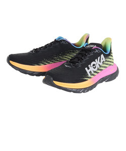 ホカ（HOKA）ランニングシューズ ジョギングシューズ マッハ5 レギュラー 1127893-BKML