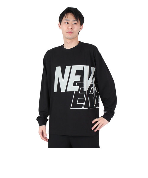 ニューエラ（NEW ERA）長袖Tシャツ メンズ オーバーサイズド Front & Back Logo 13755368