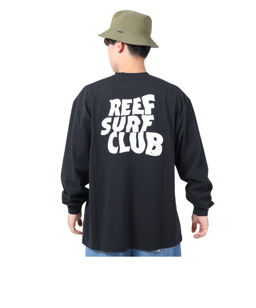 リーフ（REEF）サーフクラブ 長袖Tシャツ RFTEM2336-BLK