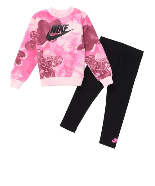 ナイキ（NIKE）トレーナー キッズ 上下セット CREW LEGGING SET 36L065-023