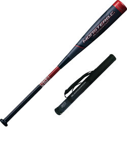 ゼット（ZETT）軟式用バット 野球 一般 モンスター ブラックキャノン 84cm 730g平均 BCT31384-6400