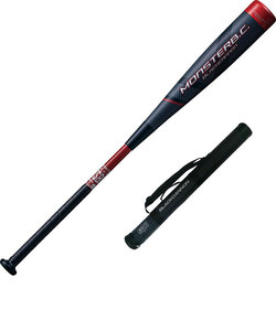 ゼット（ZETT）軟式用バット 野球 一般 モンスター ブラックキャノン 85cm 740g平均 BCT31385-6400