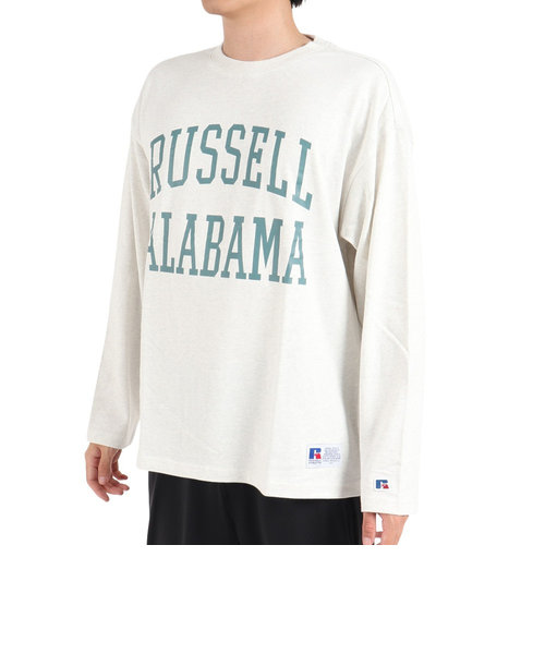 ラッセル（RUSSELL）88/12 ロングスリーブ クルーネックTシャツ Wide RBM23F0006 IVR