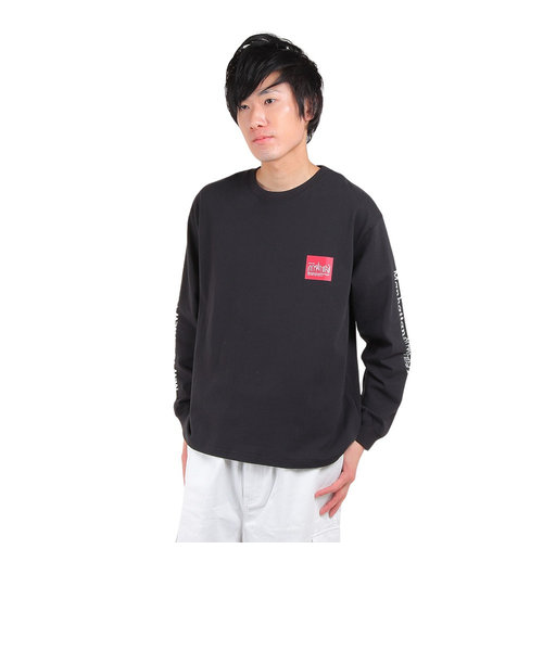 マンハッタンポーテージ（ManhattanPortage）長袖プリントTシャツ MP-M371 BLK