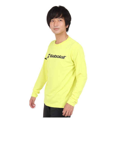バボラ（BABOLAT）テニスウェア CLUB 長袖Tシャツ BUP1560C YL | Super