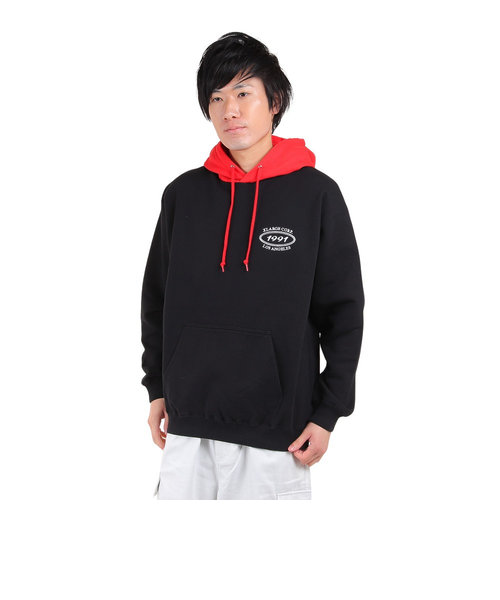 エクストララージ（XLARGE）2TONE フーデッド パーカー SWEATSHIRT 101233012002-BLACK