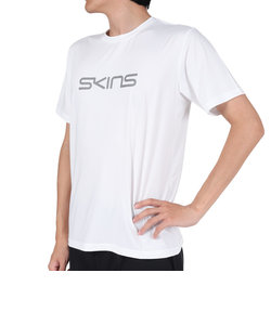 スキンズ（SKINS）ロゴプリント半袖Tシャツ 184-29941-004