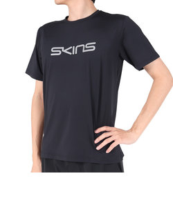 スキンズ（SKINS）ロゴプリント半袖Tシャツ 184-29941-019