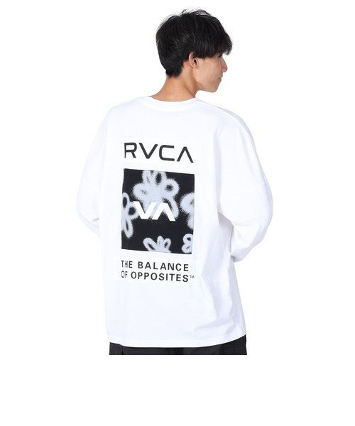 ルーカ（RVCA）HI SPEED FLORAL 長袖Tシャツ BD042065 WHT