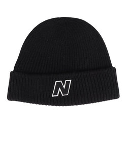 ニューバランス（new balance）ニット帽 Winter ウォッチマン ブロック N ビーニー LAH33003BK