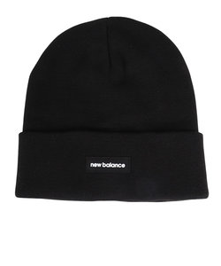 ニューバランス（new balance）ニット帽 Linear Knit カフドビーニー LAH33005BK