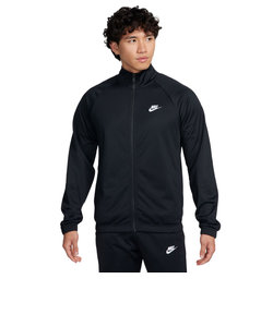 ナイキ（NIKE）ジャージ上下セット ストレッチ ブラック 黒 クラブ ポリニット トラックスーツ FB7352-010