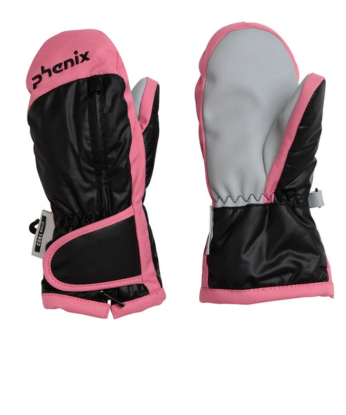 フェニックス（PHENIX）スキー グローブ ミトン 子供 キッズ Time Travel Junior Gloves ESB23GL81 BLACK