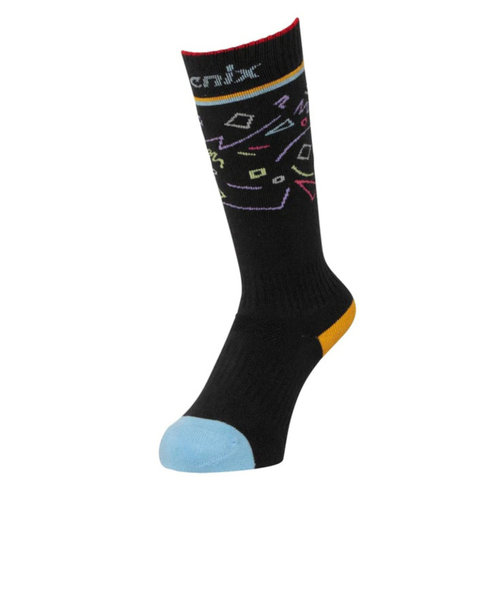 フェニックス（PHENIX）ジュニア 子供 スキー スノーボード ソックス Pop Star Socks ESB23SO81 CHARCOALGRAY