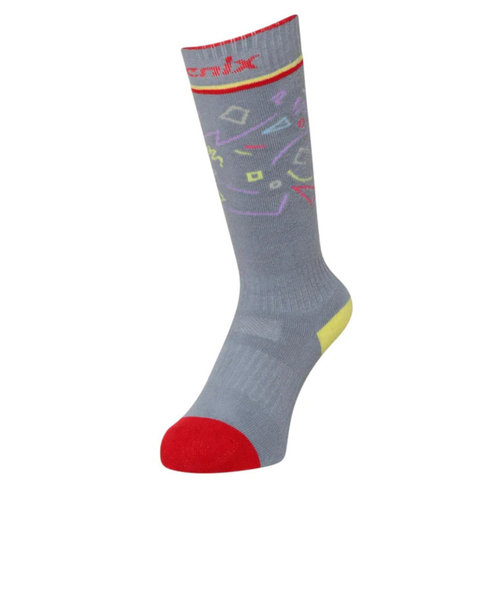 フェニックス（PHENIX）ジュニア 子供 スキー スノーボード ソックス Pop Star Socks ESB23SO81 GRAY