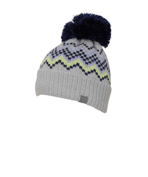 フェニックス（PHENIX）ジュニア 子供 ニット帽 スキー スノーボード Mix Border Junior Knit Hat ESG23HW90 GRAY