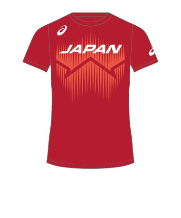 アシックス（ASICS）バレーボールウェア 応援Tシャツ 日本代表 