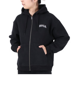 ルーカ（RVCA）ARCHED RVCA ZIP HOODIE パーカー BD044158 BLK