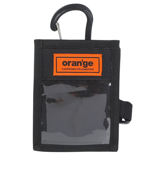オレンジ（ORANGE）パスケース BS カラビナ付き 201247 1001