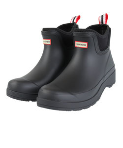 ハンター（Hunter）レインブーツ プレイ ネオプレン チェルシー ブーツ ブラック WFS3020RMA-BLK 長靴 雨天 雨 防水 おしゃれ