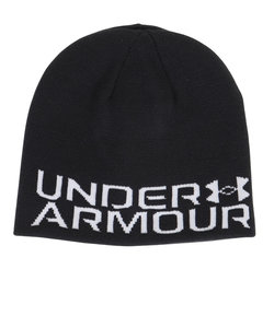 アンダーアーマー（UNDER ARMOUR）ジュニア ニット帽 リバーシブル ハーフタイム ビーニー 1379999 001