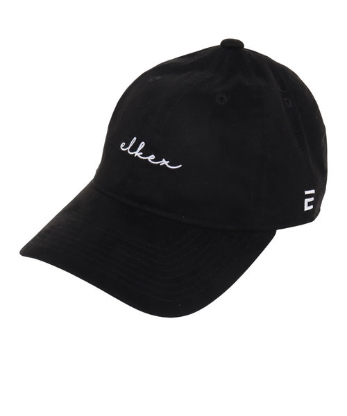 エルケクス（ELKEX）スエードロゴキャップ EKL3FA0024 BLK 帽子